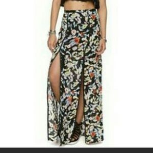 Volcom Floral Maxi Skirt